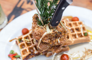 ANDY’S WORLD FAMOUS SAGE FRIED CHICKEN & WAFFLES