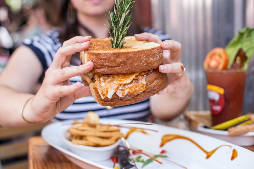 Top Must-Try Dishes at Hash House A Go Go Flamingo 4 meatloafsandy