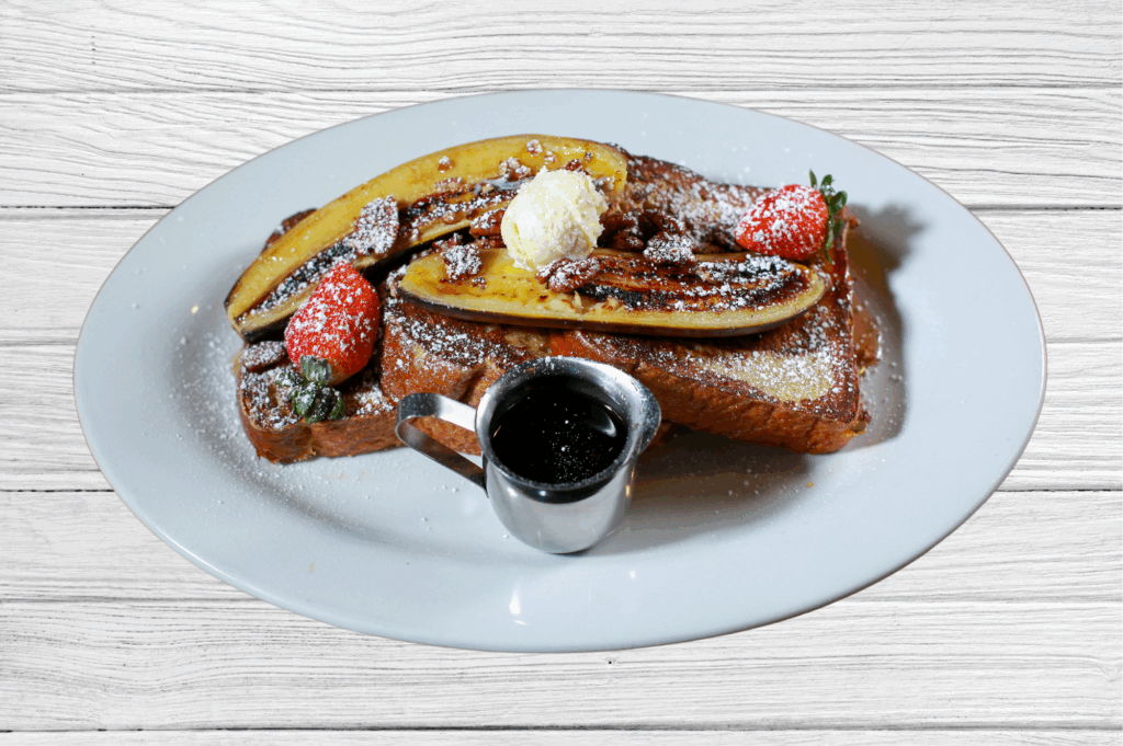 How Hash House A Go Go at The Flamingo Elevates Comfort Food 1 banana french toast hash house flamingo crossings.jpg