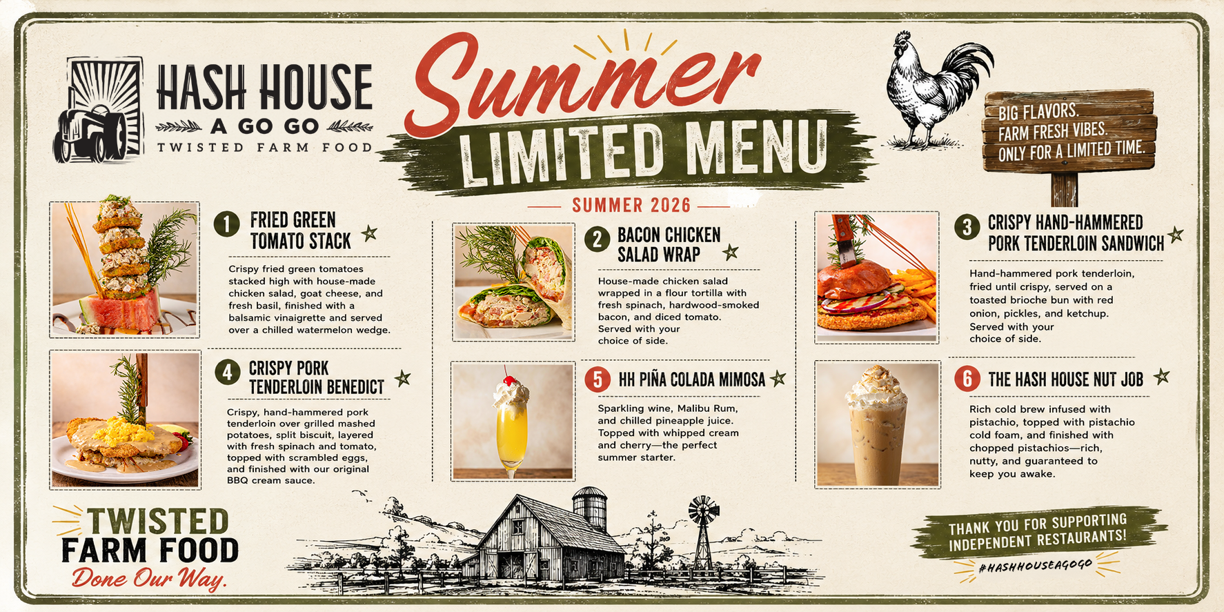Hash House Summer LTO Desktop banner